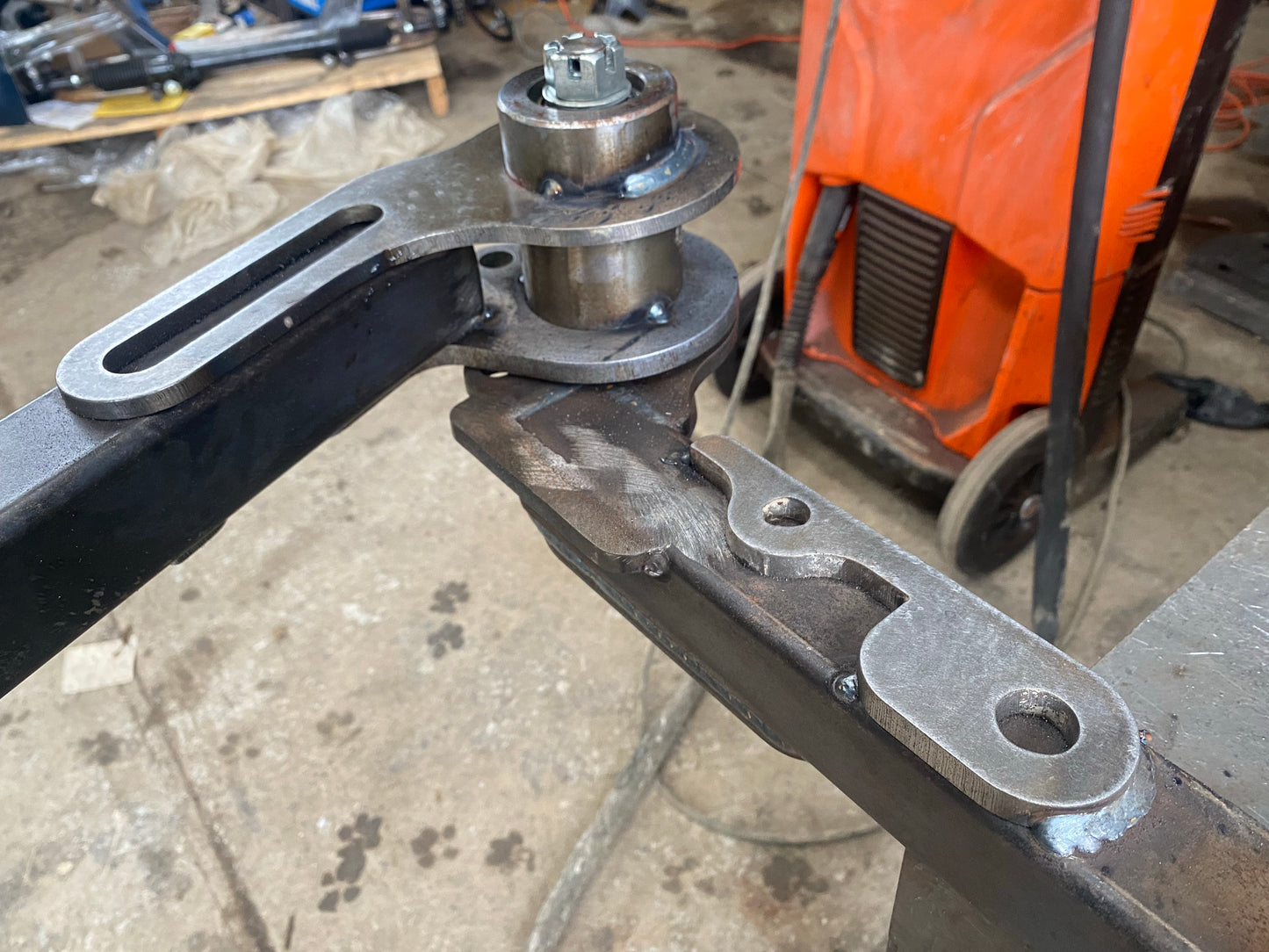 Death Swing - weld together swingarm assembly