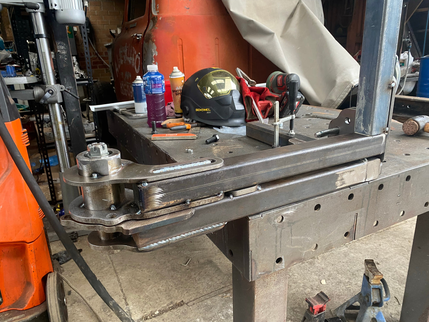 Death Swing - weld together swingarm assembly