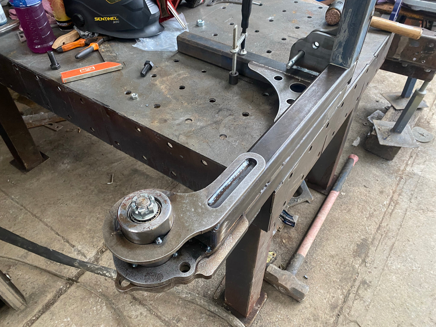 Death Swing - weld together swingarm assembly