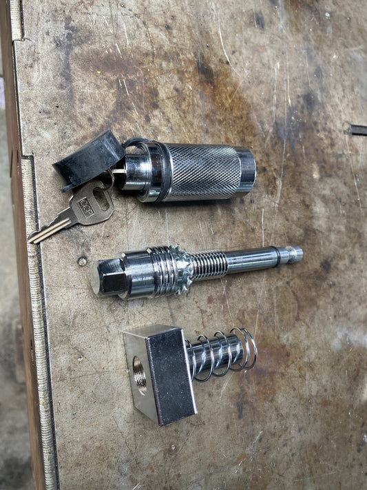 Locking anti wobble Pin